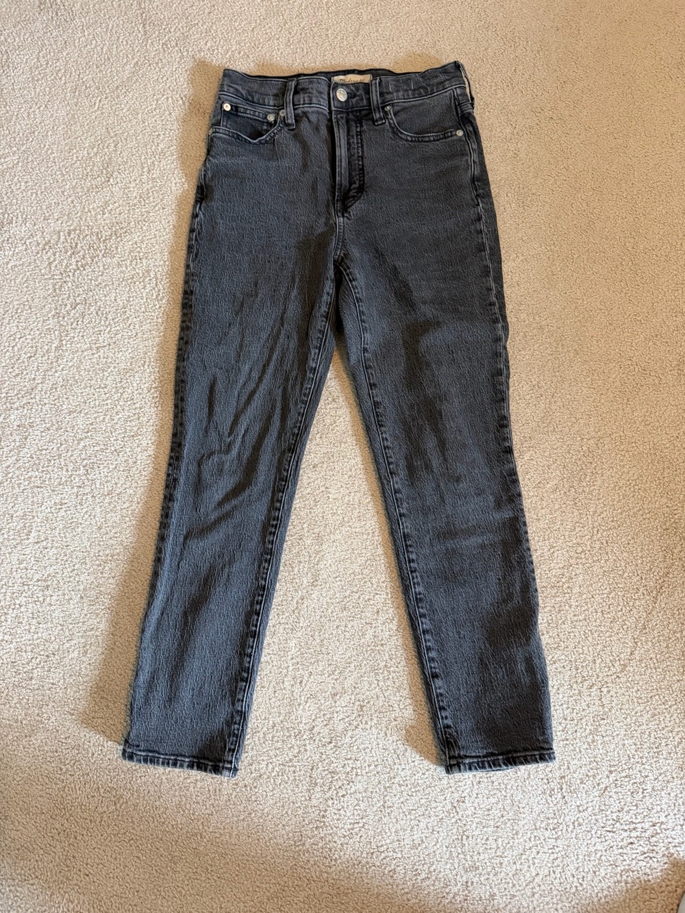 Madewell High-Rise Perfect Vintage Black Women's Jeans